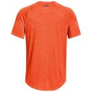 KOSZULKA UNDER ARMOUR TECH SHORTSLEEVE TEE 2.0 MEN ORANGE 826
