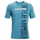  KOSZULKA UNDER ARMOUR VERTICAL SIGNATURE SS MEN BLUE