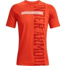  KOSZULKA UNDER ARMOUR VERTICAL SIGNATURE SS MEN ORANGE