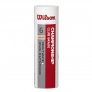 LOTKI DO BADMINTONA WILSON CHAMPIONSHIP WHITE - 6 SZT.