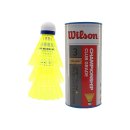 LOTKI DO BADMINTONA WILSON CHAMPIONSHIP YELLOW - 3 SZT.
