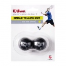 PIŁKI DO SQUASHA WILSON STAFF YELLOW DOT 2 SZT.
