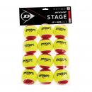  PIŁKI TENISOWE DUNLOP STAGE 3 - 12 SZT.