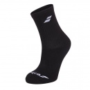 SKARPETY BABOLAT CREW SOCKS 3 PACK BLACK