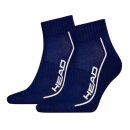  SKARPETY HEAD ALL SPORTS PERFORMANCE QUARTER 2 PACK NAVY