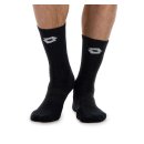  SKARPETY LOTTO TENNIS SOCKS III ALL BLACK 1PARA 35-38