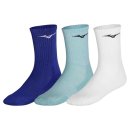  SKARPETY MIZUNO TRAINING SOCKS WHITE/ETHER/BELLWETHER 3P