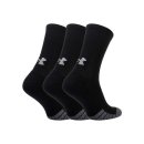  SKARPETY UNDER ARMOUR HEATGEAR CREW SOCKS BLACK 3 PACK