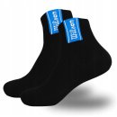 SKARPETY WILSON QUARTER SOCKS BLACK MIX 3 PARY