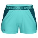 SPODENKI UNDER ARMOUR NEW PLAY SHORT WOMEN GREEN