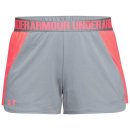  SPODENKI UNDER ARMOUR NEW PLAY SHORT WOMEN GREY