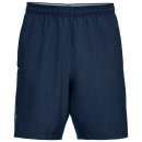  SPODENKI UNDER ARMOUR WOVEN GRAPHIC WORDMARK SHORT MEN NAVY
