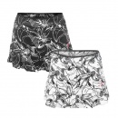  SPÓDNICZKA LOTTO TWICE SKIRT BLACK/WHITE WOMEN