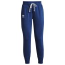  SPODNIE UNDER ARMOUR RIVAL FLEECE JOGGER WOMEN BLUE 404