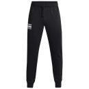  SPODNIE UNDER ARMOUR RIVAL FLEECE SIGNATURE JOGGER MEN BLACK