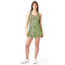SUKIENKA HYDROGEN PANTHER TECH DRESS WOMEN BLACK/YELLOW FLUO