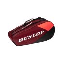  TORBA NA RAKIETY DUNLOP CX CLUB 10 RACKET BAG BLACK/RED