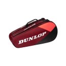  TORBA NA RAKIETY DUNLOP CX CLUB 6 RACKET BAG BLACK/RED