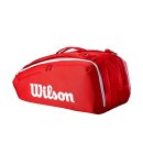  TORBA NA RAKIETY WILSON SUPER TOUR RED 15 PK BAG 2025