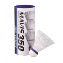 LOTKI DO BADMINTONA YONEX MAVIS 350 WHITE - 3 SZT.